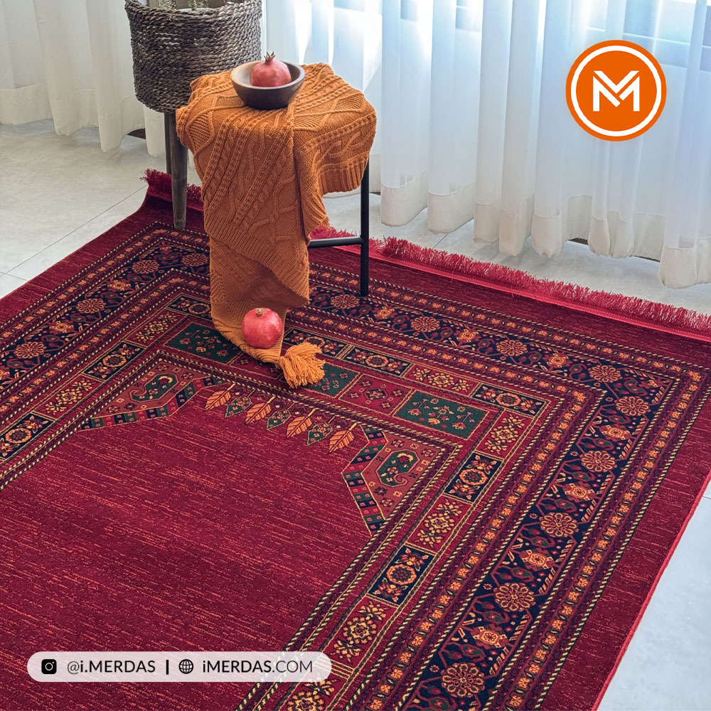 فرش گبه کد 710 زمینه روناسی